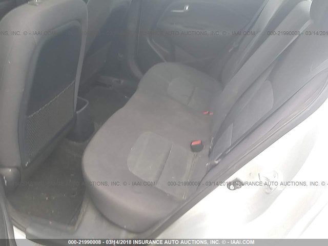 KNADM4A37D6284166 - 2013 KIA RIO LX Արծաթագույն լուսանկար 8