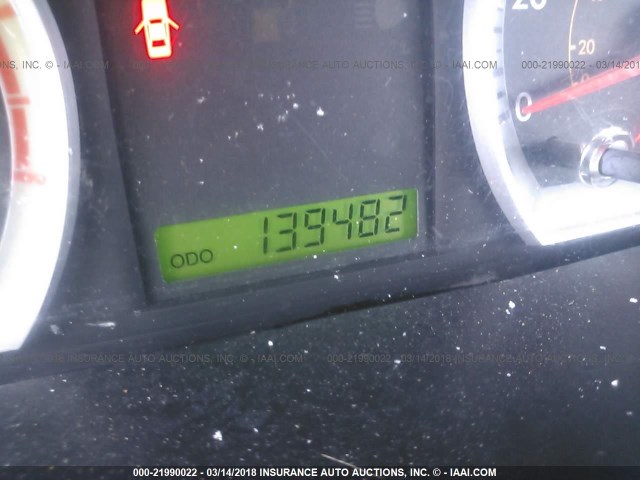 KL1TD56678B232757 - 2008 CHEVROLET AVEO LS BLACK photo 7