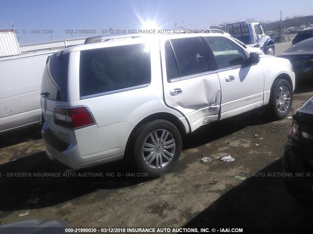 5LMFU27529EJ01867 - 2009 LINCOLN NAVIGATOR 白色 照片 4