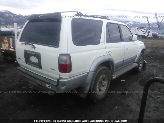 JT3HN87R3V0061622 - 1997 TOYOTA 4RUNNER LIMITED WHITE photo 4