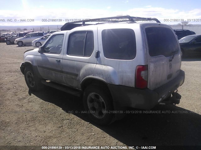 5N1ED28Y74C621929 - 2004 NISSAN XTERRA XE/SE SILVER photo 3