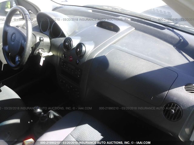KL1TD66678B191830 - 2008 CHEVROLET AVEO LS SILVER photo 5
