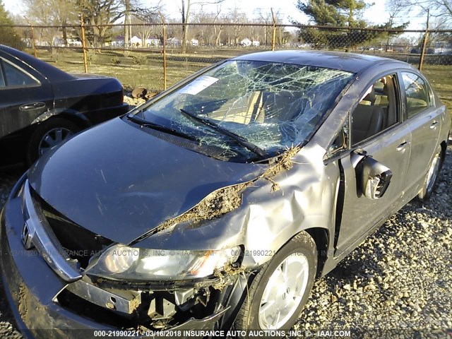 JHMFA36288S025020 - 2008 HONDA CIVIC HYBRID TAN photo 6