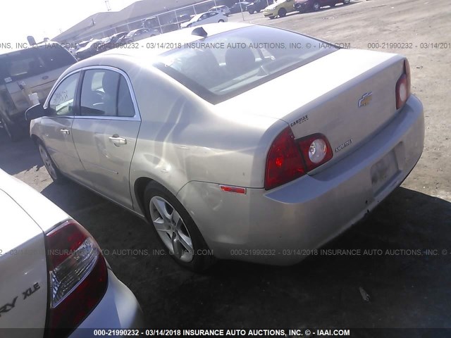 1G1ZB5E05CF200194 - 2012 CHEVROLET MALIBU LS ოქროსფერი ფოტო 3