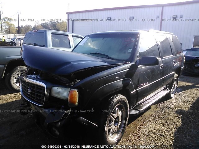1GYEK63R6YR208625 - 2000 CADILLAC ESCALADE LUXURY Qara foto 2