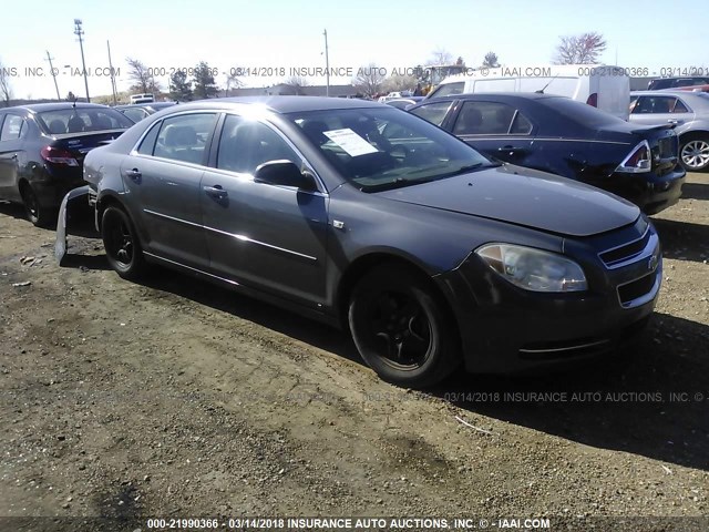 1G1ZG57B884196306 - 2008 CHEVROLET MALIBU LS 灰色 照片 1