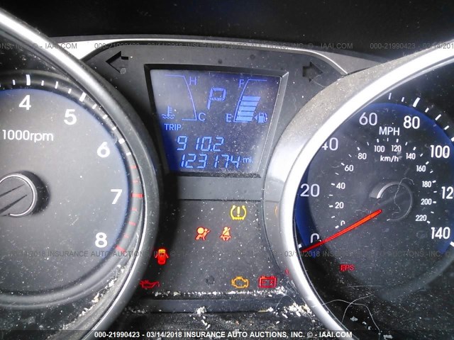 KM8JU3AC7AU109080 - 2010 HYUNDAI TUCSON GLS/LIMITED ვერცხლისფერი ფოტო 7