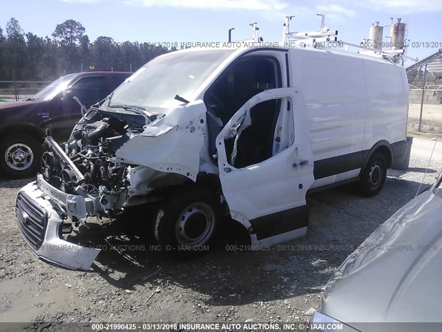 1FTYE1ZM5HKA94456 - 2017 FORD TRANSIT T-150 WHITE photo 2