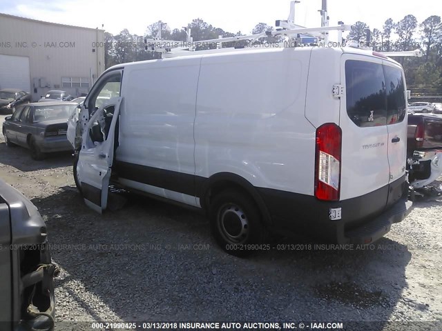 1FTYE1ZM5HKA94456 - 2017 FORD TRANSIT T-150 WHITE photo 3