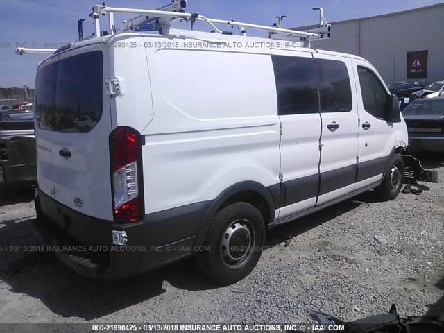 1FTYE1ZM5HKA94456 - 2017 FORD TRANSIT T-150 WHITE photo 4