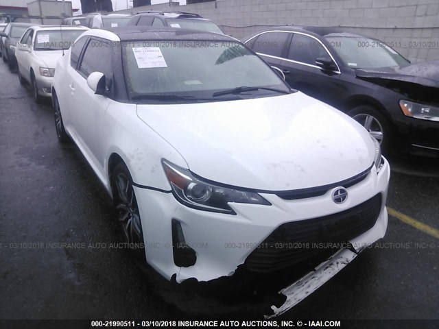 JTKJF5C76E3076989 - 2014 TOYOTA SCION TC 白色 照片 1