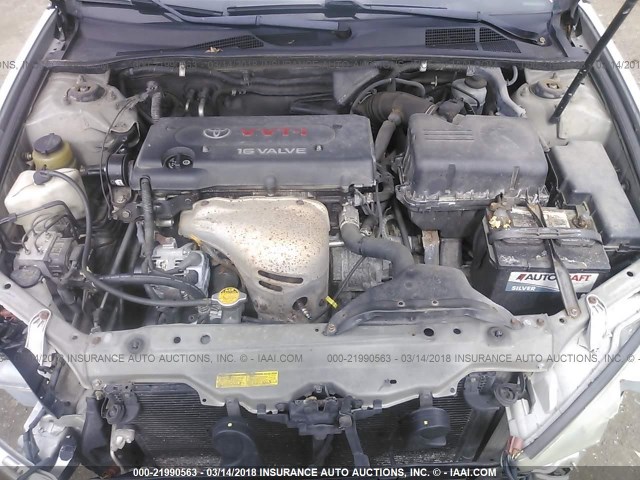 4T1BE32K23U137167 - 2003 TOYOTA CAMRY LE/XLE/SE 银色 照片 10