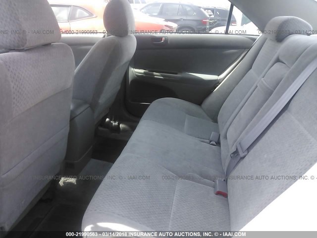 4T1BE32K23U137167 - 2003 TOYOTA CAMRY LE/XLE/SE 银色 照片 8