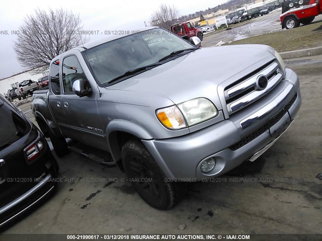5TBBT441X4S447277 - 2004 TOYOTA TUNDRA ACCESS CAB SR5 GRAY photo 1