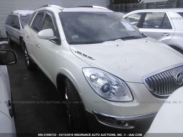 5GAKVDED2CJ293204 - 2012 BUICK ENCLAVE WHITE photo 1