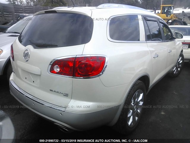 5GAKVDED2CJ293204 - 2012 BUICK ENCLAVE WHITE photo 4