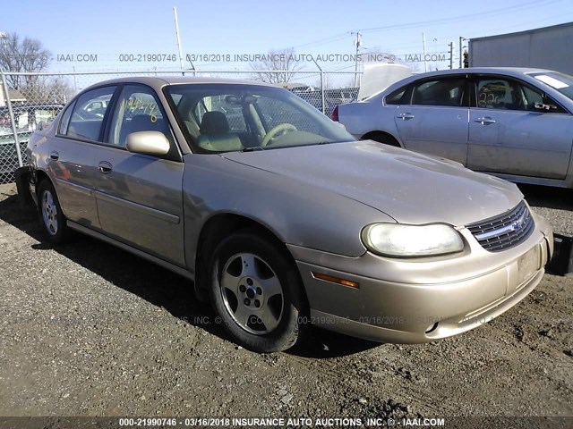 1G1NE52J62M676323 - 2002 CHEVROLET MALIBU LS 金色 照片 1