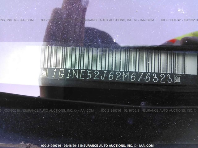 1G1NE52J62M676323 - 2002 CHEVROLET MALIBU LS 金色 照片 9