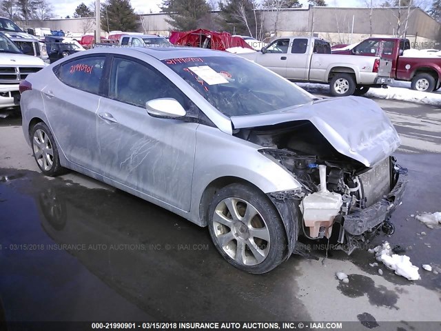 5NPDH4AE3BH051686 - 2011 HYUNDAI ELANTRA GLS/LIMITED GRAY photo 1