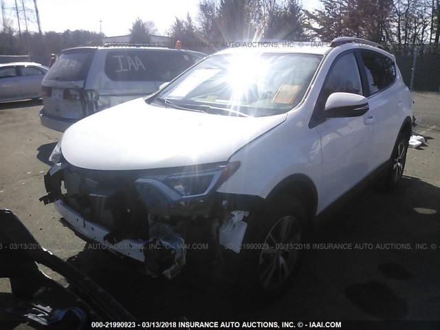 2T3WFREV0JW423241 - 2018 TOYOTA RAV4 ADVENTURE/XLE 白色 照片 2