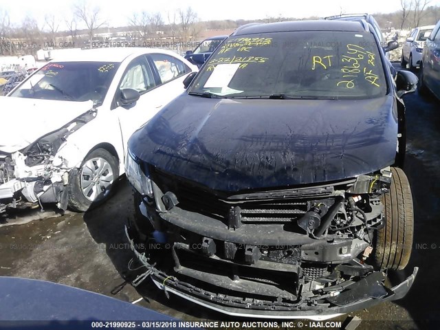 5LMTJ3DH3HUL28943 - 2017 LINCOLN MKC RESERVE Negro foto 6