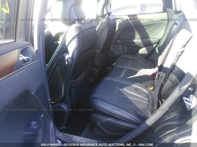 5LMTJ3DH3HUL28943 - 2017 LINCOLN MKC RESERVE Negro foto 8