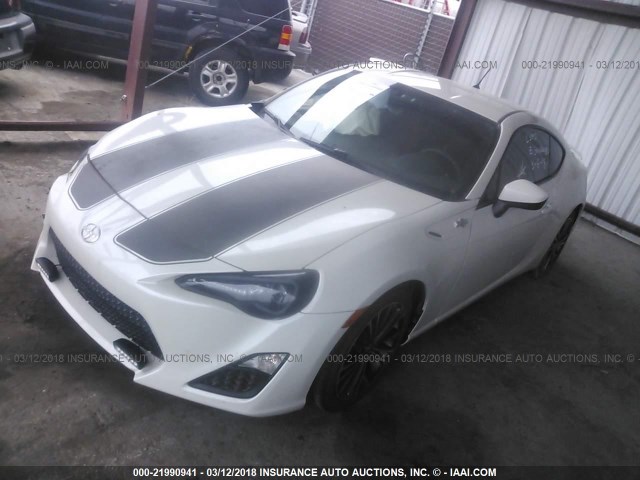 JF1ZNAA1XE8706073 - 2014 TOYOTA SCION FR-S 白色 照片 2