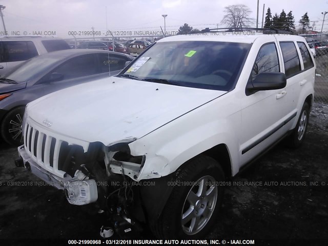 1J8GR48K58C144258 - 2008 JEEP GRAND CHEROKEE LAREDO Ağ foto 2