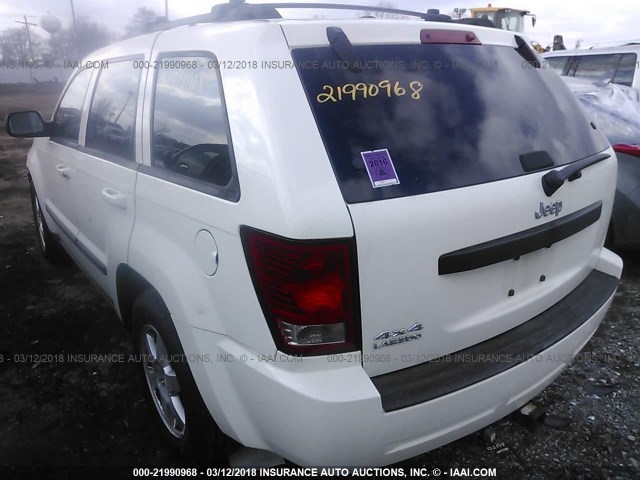 1J8GR48K58C144258 - 2008 JEEP GRAND CHEROKEE LAREDO Ağ foto 3