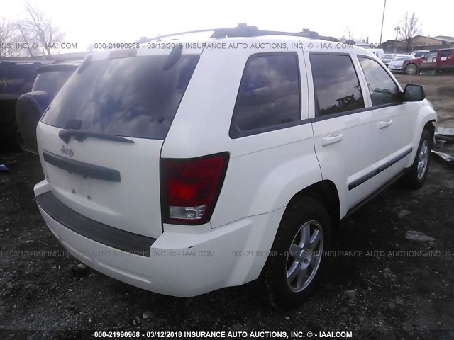 1J8GR48K58C144258 - 2008 JEEP GRAND CHEROKEE LAREDO Ağ foto 4