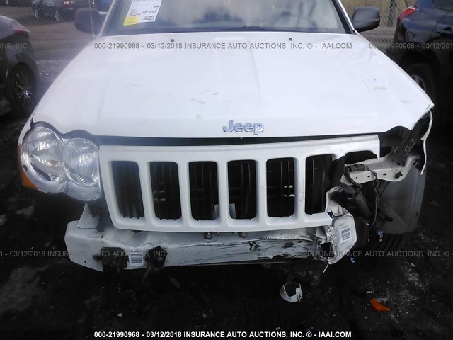 1J8GR48K58C144258 - 2008 JEEP GRAND CHEROKEE LAREDO Ağ foto 6