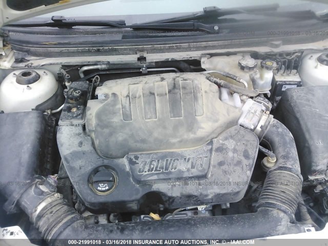 1G1ZE5E79AF218666 - 2010 CHEVROLET MALIBU LTZ 白色 照片 10