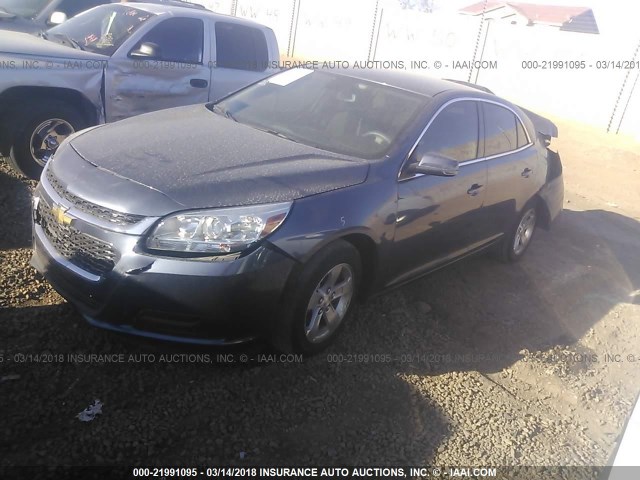 1G11C5SL9EF263648 - 2014 CHEVROLET MALIBU 1LT 蓝色 照片 2