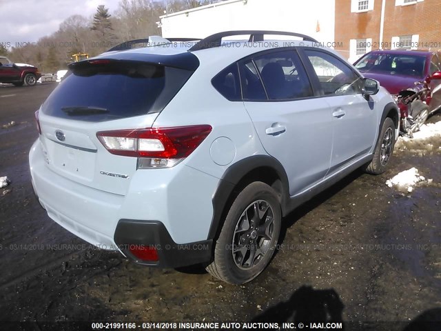 JF2GTADCXJH247871 - 2018 SUBARU CROSSTREK PREMIUM Ашық көк фото 4