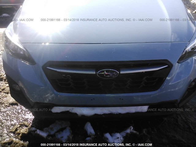 JF2GTADCXJH247871 - 2018 SUBARU CROSSTREK PREMIUM Ашық көк фото 6