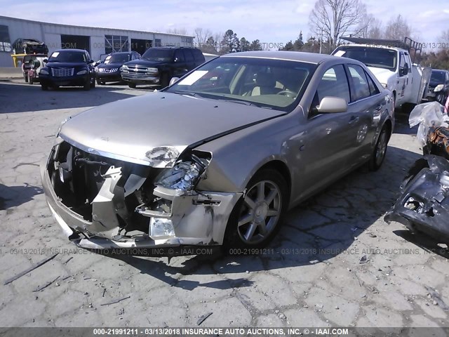 1G6DW677550174551 - 2005 CADILLAC STS GOLD photo 2