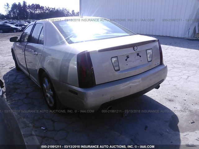 1G6DW677550174551 - 2005 CADILLAC STS GOLD photo 3