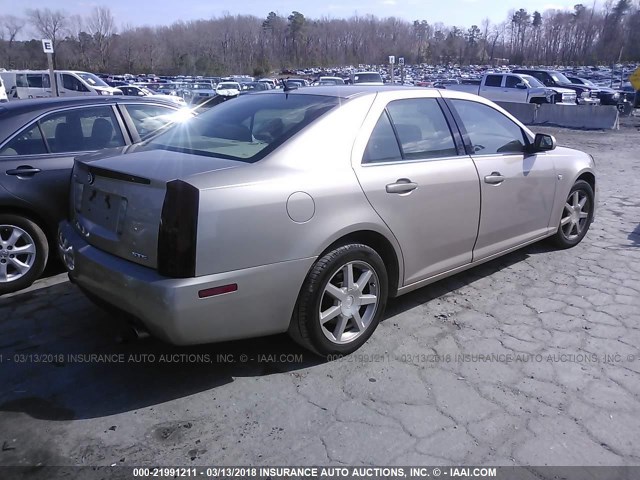 1G6DW677550174551 - 2005 CADILLAC STS GOLD photo 4
