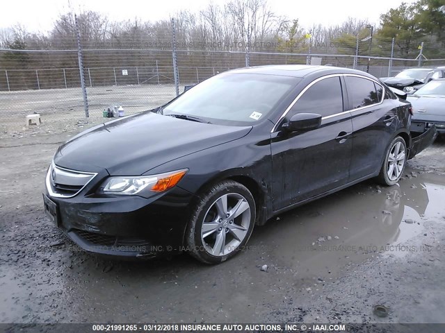 19VDE1F38EE012656 - 2014 ACURA ILX 20 BLACK photo 2