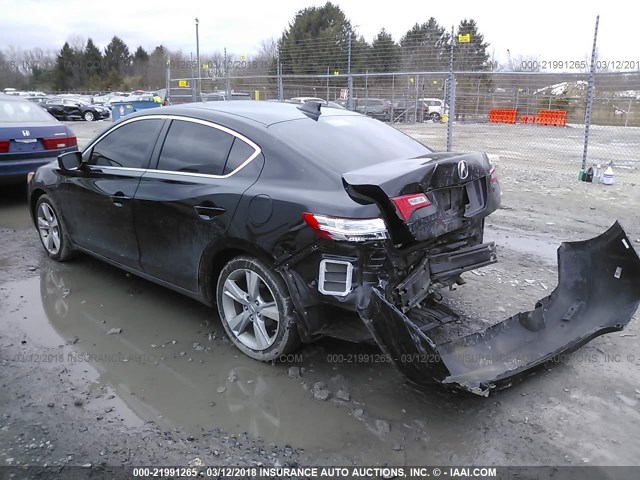 19VDE1F38EE012656 - 2014 ACURA ILX 20 BLACK photo 3