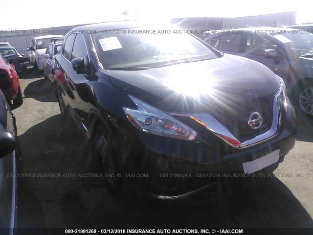 5N1AZ2MG4GN160498 - 2016 NISSAN MURANO S/SL/SV/PLATINUM BLACK photo 1