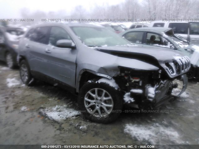 1C4PJMCB9HD229362 - 2017 JEEP CHEROKEE LATITUDE GRAY photo 1