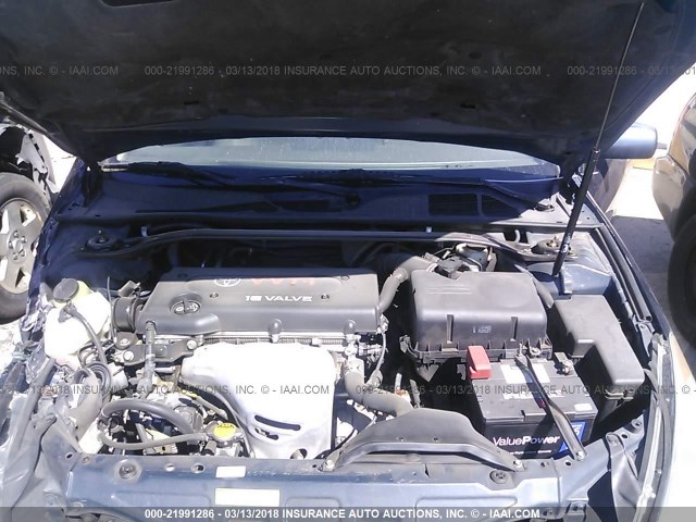 4T1CE30PX4U829987 - 2004 TOYOTA CAMRY SOLARA SE/SLE მუქი ლურჯი ფოტო 10