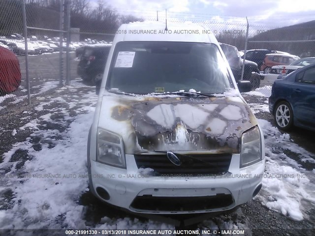 NM0LS7DN2BT068918 - 2011 FORD TRANSIT CONNECT XLT WHITE photo 6