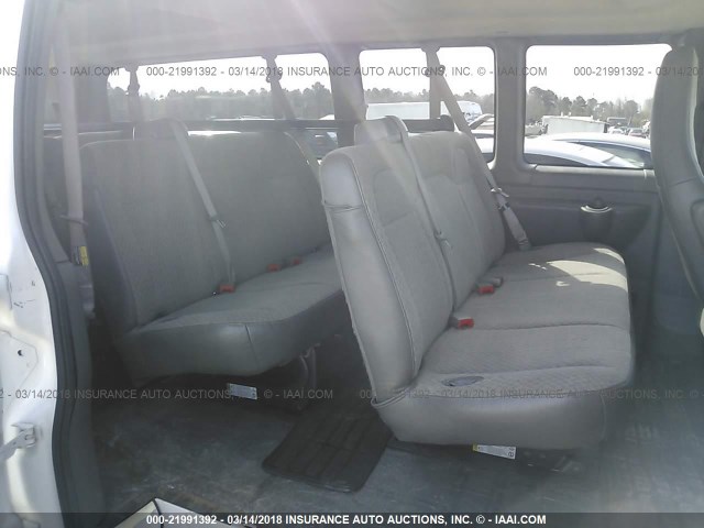 1GAZGPFG1G1268732 - 2016 CHEVROLET EXPRESS G3500 LT WHITE photo 8