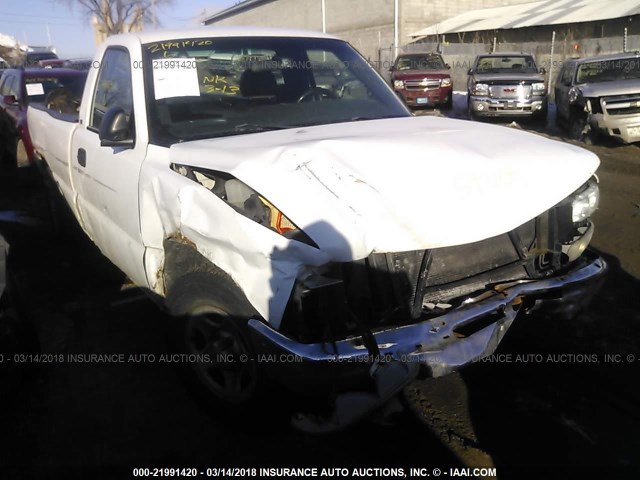 1GCEC14W02Z168494 - 2002 CHEVROLET SILVERADO C1500 WHITE photo 1