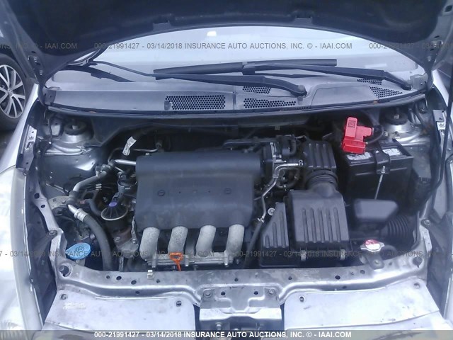 JHMGD38657S029360 - 2007 HONDA FIT S 灰色 照片 10