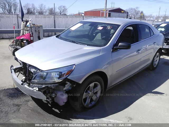 1G11B5SL8FF100770 - 2015 CHEVROLET MALIBU LS Gümüş foto 2