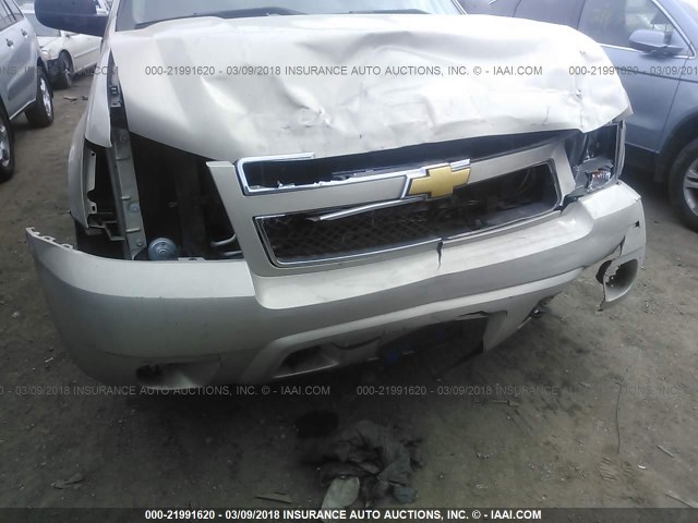 1GNLC2E06CR267658 - 2012 CHEVROLET TAHOE POLICE GOLD photo 6