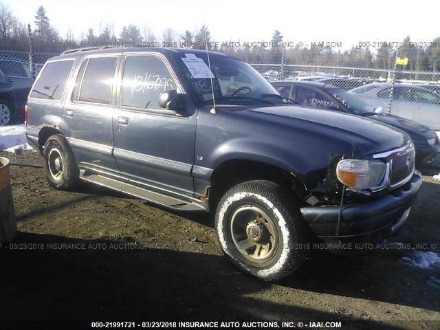 4M2ZU55P6XUJ14371 - 1999 MERCURY MOUNTAINEER  BLUE photo 1